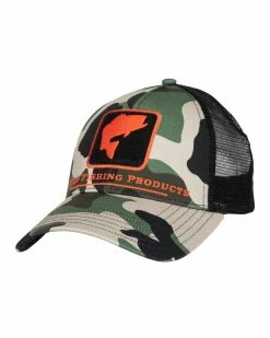 Simms Bass Patch Trucker Hat Hats