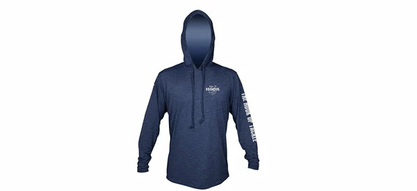 The Hook Up Tackle Logo Anetik Low Pro Tech Hoody Sun Protection Clothing