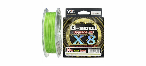 YGK Braided Line G-Soul Upgrade X8 Braid