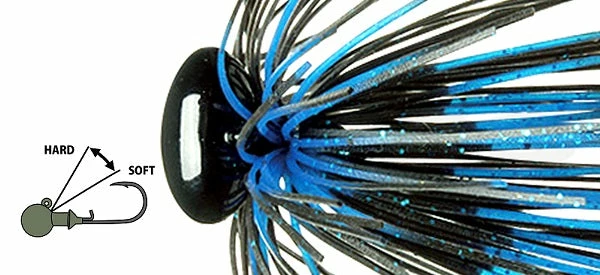 Deps Head Lock Weedless Jigs Football Jigs