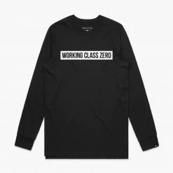 Working Class Zero Standard Logo Long Sleeve Tee Shirt