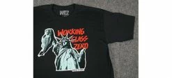 Working Class Zero Short Sleeve Shirts Liberty Bass Tee