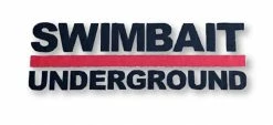 Swimbait Underground Logo Lockup Transfer Stickers