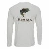 Simms Solar Tech Tee LS Sun Protection Clothing