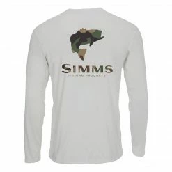 Simms Solar Tech Tee LS Sun Protection Clothing