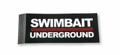 Swimbait Underground Logo Lockup Stickers