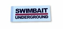 Swimbait Underground Logo Lockup Stickers