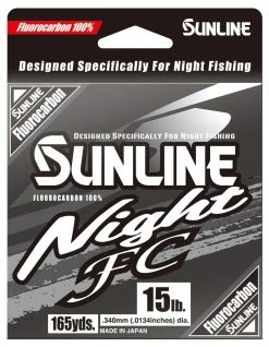 Sunline Night FC Flourocarbon Line