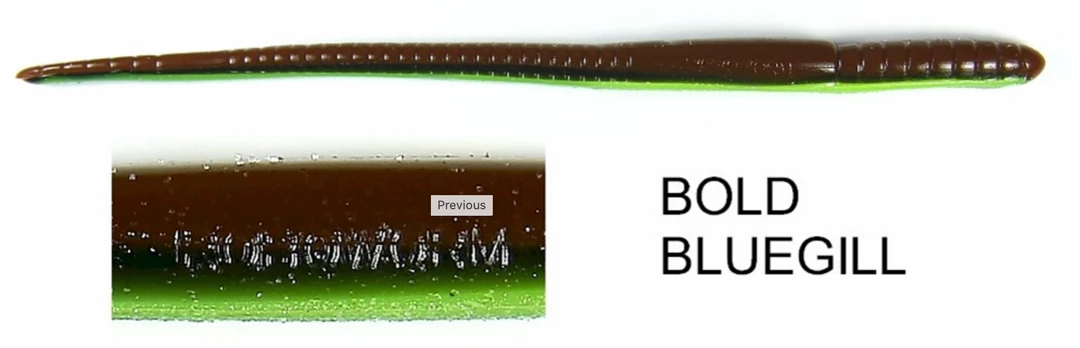 Roboworm Dropshot Baits 7 Inch Straight Tail Worm