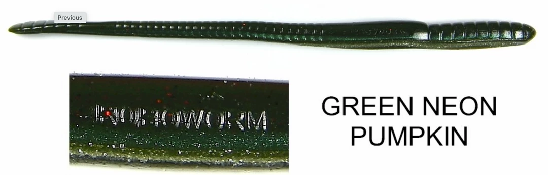 Roboworm Dropshot Baits 7 Inch Straight Tail Worm