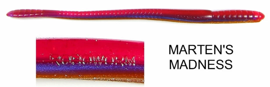 Roboworm Dropshot Baits 7 Inch Straight Tail Worm