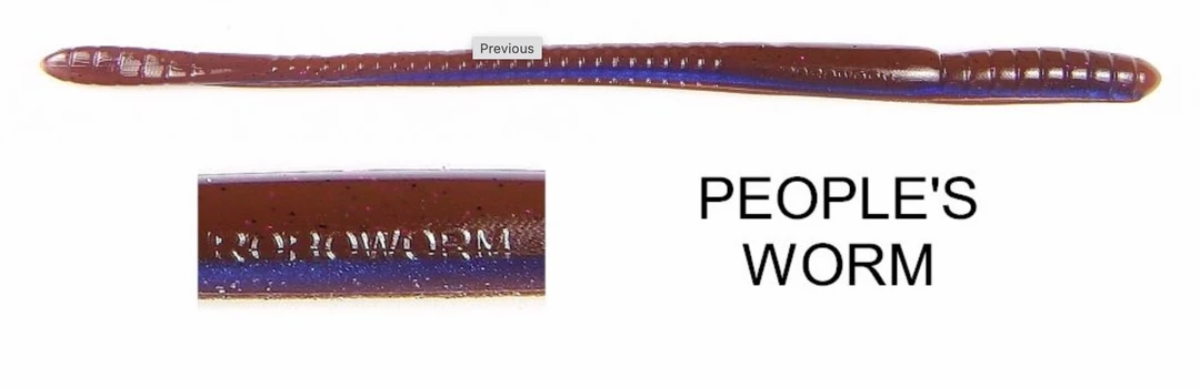 Roboworm Dropshot Baits 7 Inch Straight Tail Worm