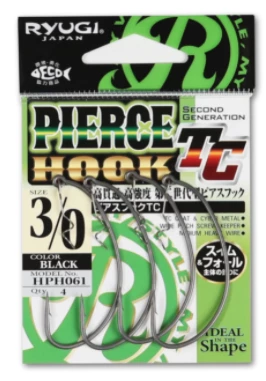 Ryugi Swimbait Hooks Pierce TC Screwlock Hook