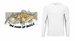 Simms Sun Protection Clothing Solarflex Hoody Custom Logo