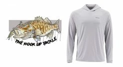 Simms Sun Protection Clothing Solarflex Hoody Custom Logo