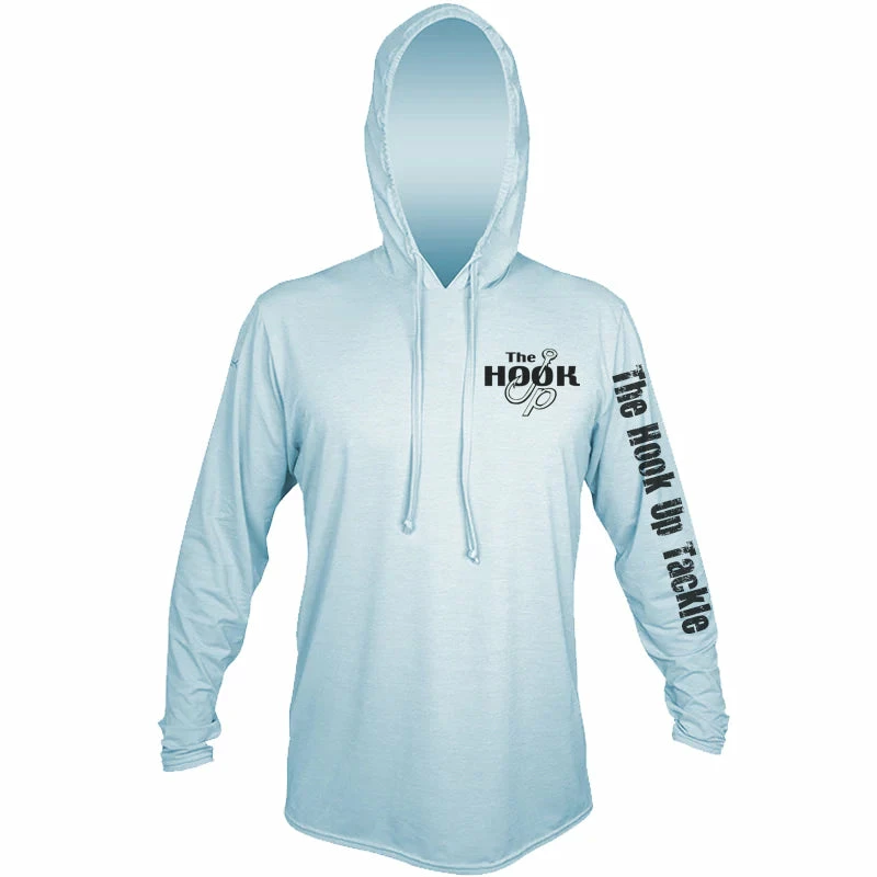 The Hook Up Tackle Logo Anetik Low Pro Tech Hoody Sun Protection Clothing