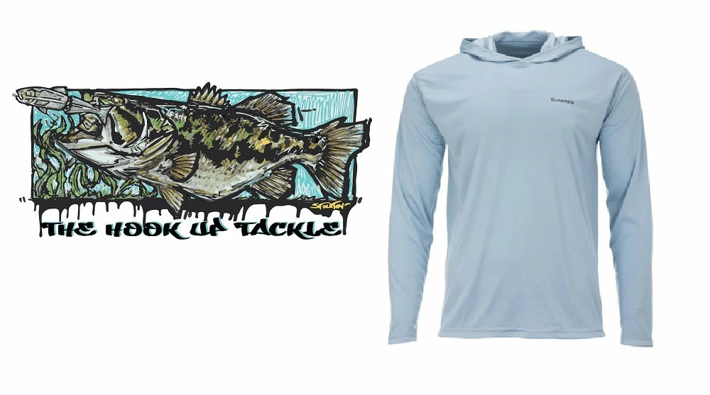 Simms Solar Tech Hoody Logo