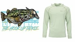 Simms Sun Protection Clothing Solarflex Hoody Custom Logo