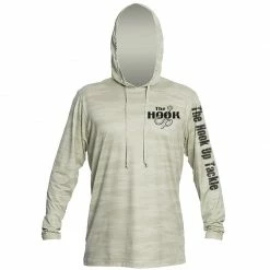 The Hook Up Tackle Logo Anetik Low Pro Tech Hoody Sun Protection Clothing