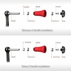 Gomexus Rod/Reel Accessories Mini Touch Series Reel Knob