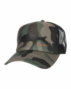 Simms Hats Throwback Trucker Hat