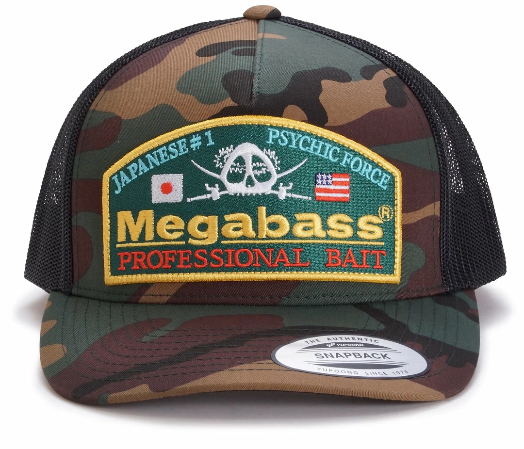 Megabass Psychic Camo Hat