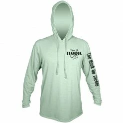 The Hook Up Tackle Logo Anetik Low Pro Tech Hoody Sun Protection Clothing