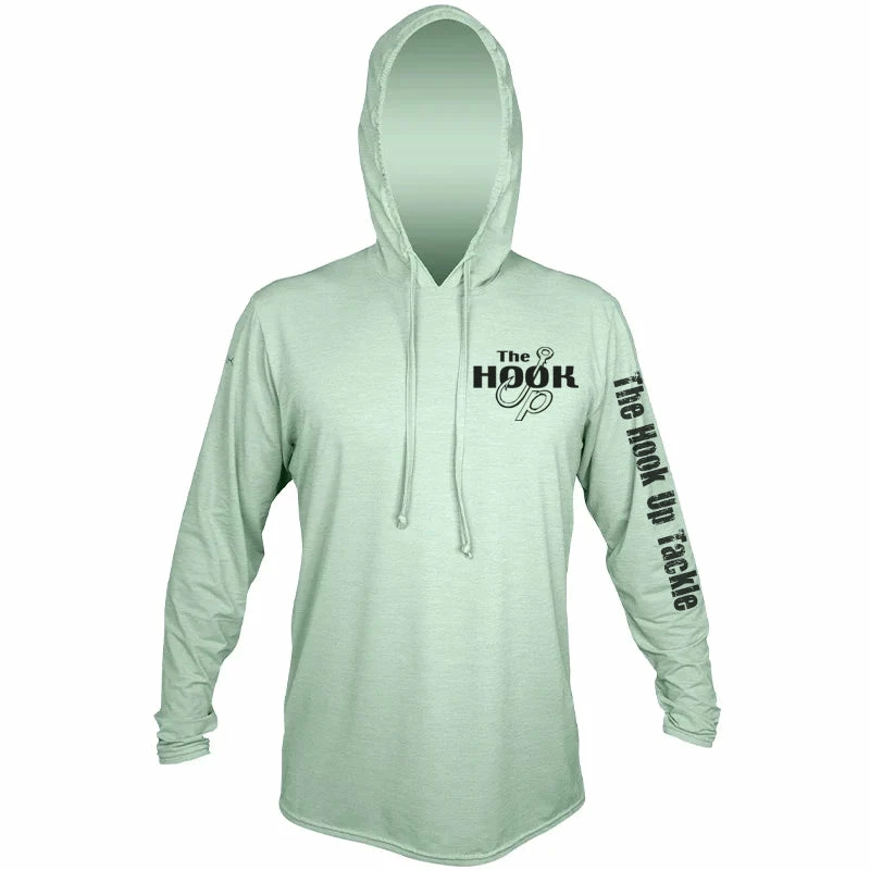 The Hook Up Tackle Logo Anetik Low Pro Tech Hoody Sun Protection Clothing
