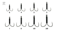 Ryugi Pierce Twin Treble Hooks